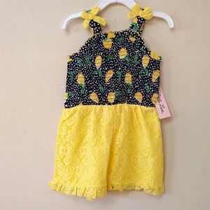 NWT Little Lass One Piece Shorts